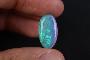 Australian Crystal Opal 3.83t Loose Gemstone Fine Jewelry