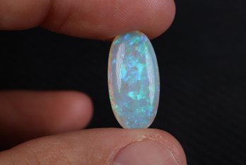 Australian Crystal Opal 6.34ct Loose Gemstone Fine Jewelry