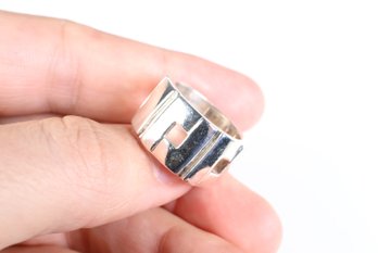 GUCCI MODERNIST RING Sterling Silver 925