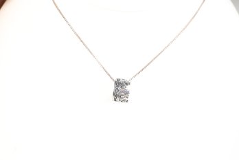 Royal Order Sterling Silver 925 Crown Pendant Necklace