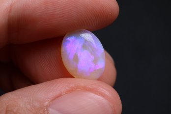 Natural Australian Crystal Opal 0.925ct Loose Gemstone Fine Jewelry