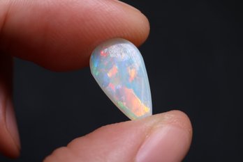 Natural Australian Crystal Opal 0.83ct Loose Gemstone Fine Jewelry
