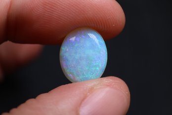 Natural Australian Crystal Opal 0.99ct Loose Gemstone Fine Jewelry