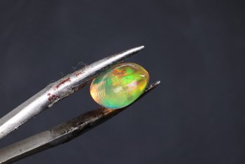 Natural Mexican Fire Opal 0.87ct Gemstone Jewelry