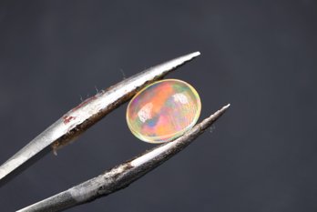 Natural Mexican Fire Opal 0.51ct Gemstone Jewelry