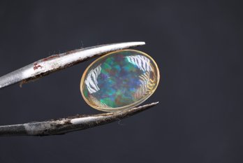 Natural Mexican Fire Opal 0.67ct Gemstone Jewelry