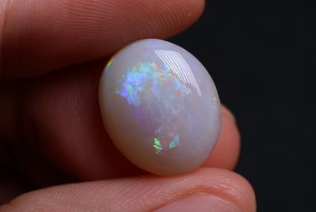 Natural Australian Dark Opal 3.28ctw Loose Gemstone Fine Jewelry