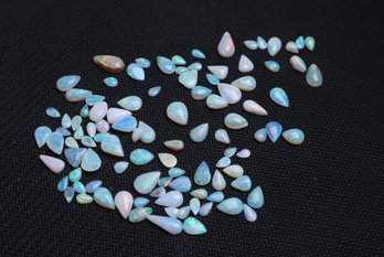 Natural Australian Crystal Opal 28.150ctw Pear Cut Loose Gemstone Fine Jewelry