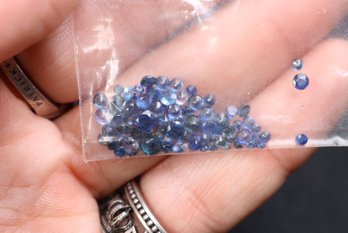 Natural Sapphire 6.64ctw Round Cut Ceylon Gemstone Jewelry