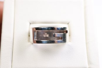 Gucci G Cutout Sterling Silver 925 Ring