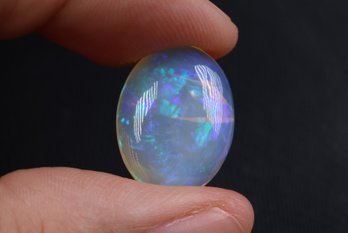 Natural Australian Crystal Opal 3.01ct Loose Gemstone Fine Jewelry