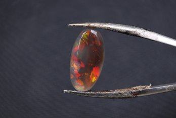 Natural Australian Dark Crystal Opal 0.65ct Loose Gemstone Fine Jewelry