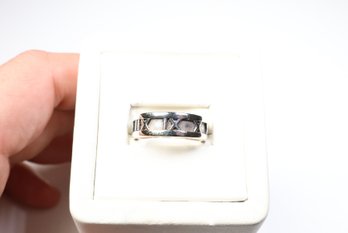 TIFFANY & CO  ATLAS ROMAN NUMERAL RING STERLING SILVER  JEWELRY .925