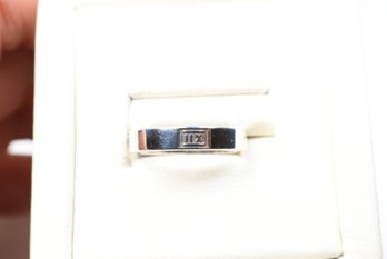 Tiffany & Co Atlas Ring Roman Numeral 925 Sterling Silver