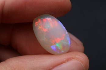 Natural Australian Crystal Opal 2.58ct Loose Gemstone Fine Jewelry