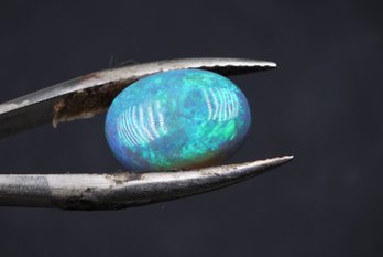 Natural Australian Black Opal 2.03ctw Loose Gemstone Fine Jewelry