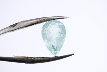 Natural Paraiba Tourmaline From Mozambique 0.88ct Gemstone Jewelry