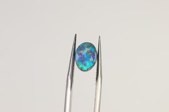 Australian Black Opal 1.06ct Natural Cabochon Jewelry