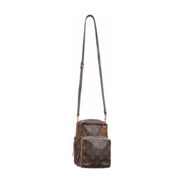 Louis Vuitton Amazone Monogram Canvas Crossbody Shoulder Bag Handbag Purse