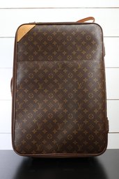 Louis Vuitton Monogram Pegase 55 Rolling Suitcase Coated Canvas