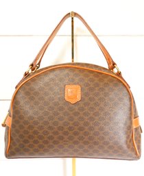 Celine Triomphe Leather Handbag Purse