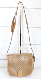 Celine Macadam Leather Crossbody Bag Purse