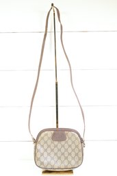 Gucci GG Monogram Crossbody Bag Leather Purse