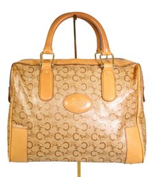 Celine  Signature Top Handle Bag Vintage Monogram Purse