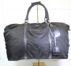 Gucci Black Nylon Travel Bag