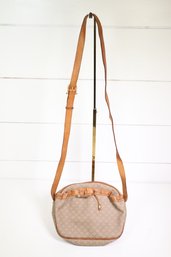 Celine Vintage Macadam Shoulder Bag Macadam Purse