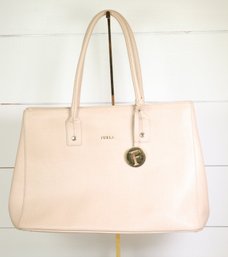Furla  Saffiano Leather Tote Handbag