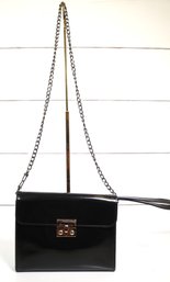 Salvatore Ferragamo Vintage Leather Wristlet Unisex Handbag Clutch