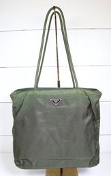 Prada Tessuto Nylon Tote Handbag Purse