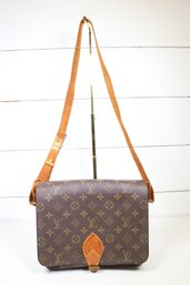 Louis Vuitton  LV Monogram Cartouchire MM Shoulder Bag Vintage Purse