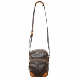 Louis Vuitton Amazone Monogram Canvas Crossbody Shoulder Bag Handbag Purse