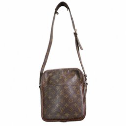 Louis Vuitton Marceau Monogram Canvas Crossbody Shoulder Bag Handbag Purse Brown