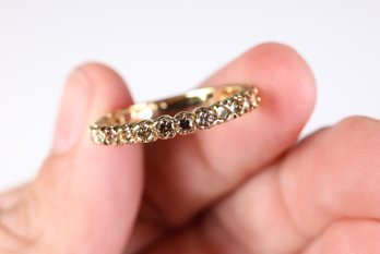 18k Yellow Gold, Natural Diamond Ring 1.00ctw, 2.4 Grams Jewelry Gemstone Diamonds
