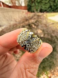 18k Yellow Gold, Natural Diamond Ring 2.00ctw, 9.5 Grams Jewelry Gemstone Diamonds