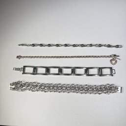 (4) Sterling Silver 925 Bracelets