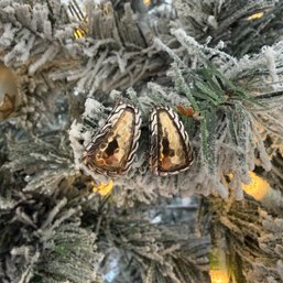 John Hardy Palu 22k Gold & Sterling Silver Earrings Hammered