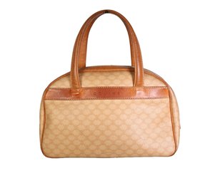 Celine Handbag Macadam In Light Brown Purse