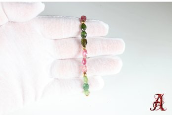 18k Yellow Gold Tourmaline Bracelet 30.00ctw, Jewelry Gemstone