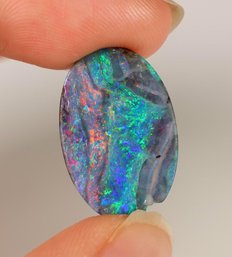 Natural Australian Boulder Opal 8.22ctw Loose Gemstone