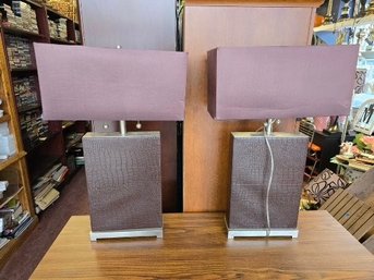 Safavieh Cheryl Crocodile Lamps