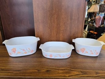 Vintage Corning Ware Baking Dishes