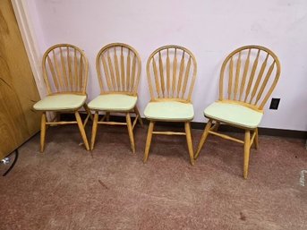 Vintage Windsor Style Dining Chairs (4ct)