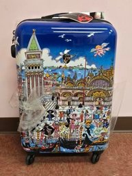 Heys Fazzino Venezia Pop Art Hardside Luggage Suitcase