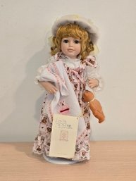 Vintage 1998 Luella By Tuss Collectors Porcelain Doll