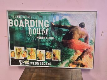 Metal Framed Vintage Boarding House North Shore Poster Print