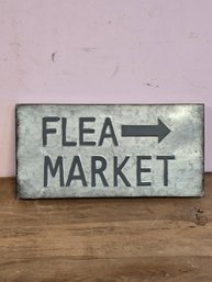 Metal Flea Market Decoratie Sign